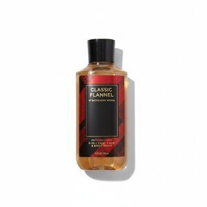 Bath & Body Works Mens CLASSIC FLANNEL 3-in-1 Hair, Face & Body Wash